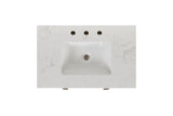 ZUN Vanity Sink Combo featuring a Marble Countertop, Bathroom Sink Cabinet, and Home Decor Bathroom W1573118512