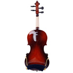 ZUN GV100 3/4 Acoustic Violin Case Bow Rosin Strings Tuner Shoulder Rest 68029485