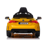 ZUN BMW M4 12v Kids ride on toy car 2.4G W/Parents Remote Control,Three speed adjustable,Power display, W1396128711