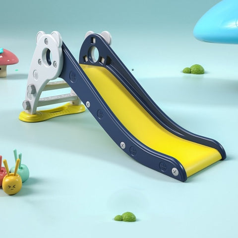 ZUN Kid Slide for Toddler Age 1-3 Indoor Plastic Slide Outdoor Playground Climber Slide W509107482