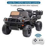 ZUN LZ-926 Off-Road Vehicle Battery 12V4.5AH*1 with Remote Control Black 72277332