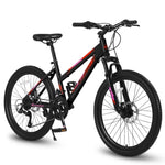 ZUN S26103 26 inch Mountain Bike for Teenagers Girls Women, Shimano 21 Speeds with Dual Disc Brakes and W1856121424