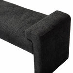 ZUN Severin Upholstered Bench-BLACK W1137141134