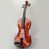 ZUN 16" Acoustic Viola Case Bow Rosin Nature Color 58481077
