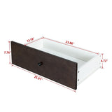 ZUN Solid Wood spray-painted drawer dresser bar,buffetware cabinet lockers buffet server console W67982051