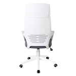 ZUN Techni Mobili Modern Studio Office Chair, Grey/White RTA-2023-GRY