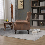 ZUN COOLMORE Wood Frame Armchair, Modern Accent Chair Lounge Chair for Living Room W395109982