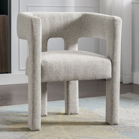 ZUN Contemporary Designed Fabric Upholstered Accent Chair Dining Chair for Living Bedroom, Dining WF302085AAE