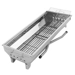 ZUN Portable Stainless Steel Grill 89541392