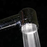 ZUN Pressurized Beauty Shower Filter Head SPA Handled Sprinkling Shower Nozzle with Carbon Fiber Filter 43674707