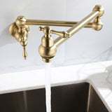 ZUN Folding faucet,Pot Filler Faucet Wall Mount 11702625
