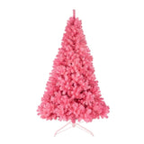ZUN 6ft PVC Pink Christmas Tree 1600 Branches--Substitution code:	97822348 14154394