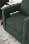 ZUN Swivel Barrel Chair for Living Room,360 Degree Swivel Club Modern Accent Single Sofa Chair, Small W1361134676