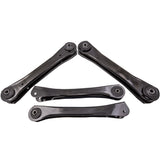 ZUN 4 Pcs Front Upper & Lower Control Arm Assembly For Jeep Cherokee 1990-2001 07727561