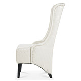 ZUN 23.03" Wide Wing Back Chair ,Side Chair for Living Room W68057037