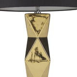 ZUN Geometric Ceramic Table Lamp B03596581