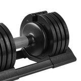 ZUN 52LBS Adjustable dumbbell steel and plastic W285135290