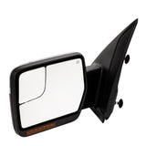 ZUN For 2004-14 Ford F-150 Power Heated LED Signal Puddle Side Mirrors Left Right 08345524