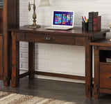 ZUN Bridgevine Home Restoration 48 inch Writing Desk, No Assembly Required, Rustic Walnut Finish B108P163869