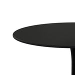 ZUN 42.12"Modern Round Dining Table with Round MDF Table Top,Metal Base Dining Table, End Table Leisure W75753897