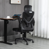 ZUN Ergonomic Office Desk Chair wheels High Back Computer Task Chair Home Mesh Swivel Desk Chair W2068123470