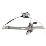 ZUN Replacement Window Regulator with Front Left Driver Side for Chevy Impala 00-05 Silver 19801638