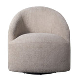 ZUN Upholstered 360 Degree Swivel Chair B035118603