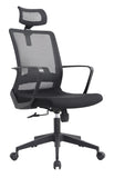 ZUN Sunriver Swivel Adjustable Height Office Chair Black Wengue B06280644