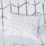 ZUN Metallic Printed Comforter Set B03595922
