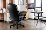 ZUN Office Desk Chair with High Quality PU Leather,Adjustable Height/Tilt,360-Degree W1411115770
