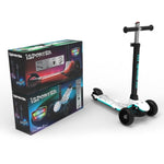 ZUN 3 wheel scooter for kids ages 3-5years old,Boys and Girls Scooter with Light Up Wheels, Foldable & W101950860