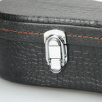ZUN 26" Tenor Python Pattern Leather Ukulele Case Black 79547964
