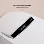 ZUN Smart Toilets with Heated Bidet Seat, Portable toilet with bidet built, Bidet toilet with Dryer and W2026P152789