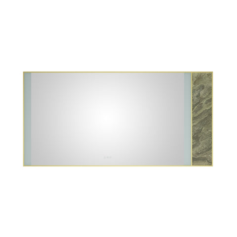 ZUN 72x 36Inch LED Mirror Bathroom Vanity Mirror with Back Light, Wall Mount Anti-Fog Memory Large W1272103527