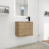 ZUN Bathroom Vanity with Sink 22 Inch for Small Bathroom,Floating Bathroom Vanity with Soft Close W99968770