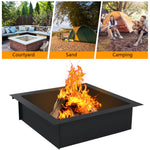 ZUN 36" x 36" Square Fire Pit Ring 67317883