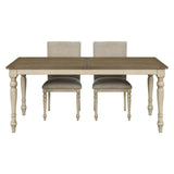 ZUN Rectangular Wood Dining Table B03549011