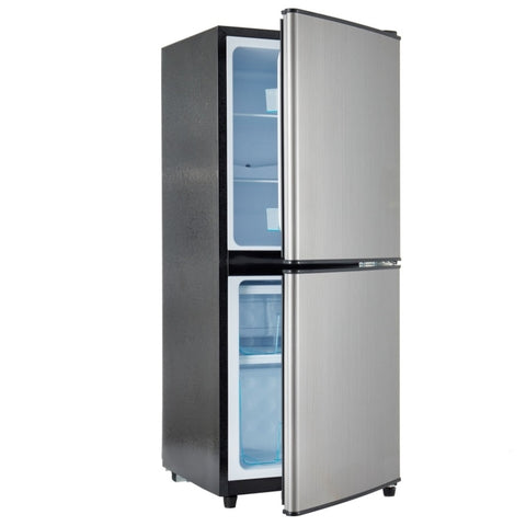 ZUN 3.6Cu.Ft Dual Zone Refrigerator, 2.2+1.4Cu.Ft 4 Star Freezer, 7 Temperature Settings, 45 dB, Brushed ES313066AAK