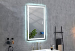 ZUN 36*24 LED Lighted Bathroom Wall Mounted Mirror with High Lumen+Anti-Fog Separately Control+Dimmer W2067124935