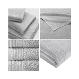 ZUN 100% Cotton Quick Dry 12 Piece Bath Towel Set B03595017