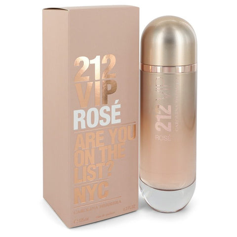 212 VIP Rose by Carolina Herrera Eau De Parfum Spray 4.2 oz for Women FX-550576