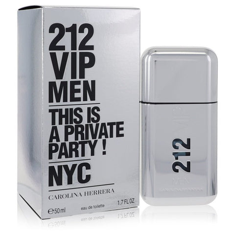 212 Vip by Carolina Herrera Eau De Toilette Spray 1.7 oz for Men FX-490509