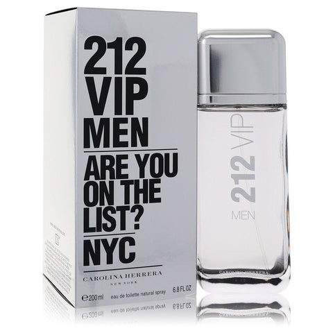 212 Vip by Carolina Herrera Eau De Toilette Spray 6.7 oz for Men FX-516156
