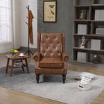 ZUN COOLMORE Wood Frame Armchair, Modern Accent Chair Lounge Chair for Living Room W395109980
