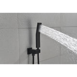 ZUN 16" Rain Shower Head Systems Wall Mounted Shower W2287141166