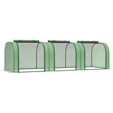 ZUN Portable Tunnel Greenhouse Outdoor Garden Mini W2181P154741