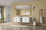 ZUN 72in. W x 48in. H Metal Framed Bathroom for Wall, X Inch Rectangle, Bathroom Vanity W1272125189