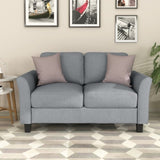 ZUN Living Room Furniture Love Seat Sofa Double Seat Sofa WF191003AAE