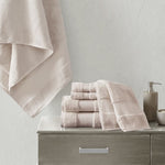 ZUN Cotton 6 Piece Bath Towel Set B03599347