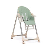 ZUN Convertible High Chair on Wheels with Removable Tray, Height and Angle Adjustment for Baby And W2181P145192